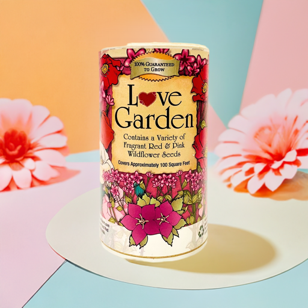 Love Garden Shaker Can Seed Kit