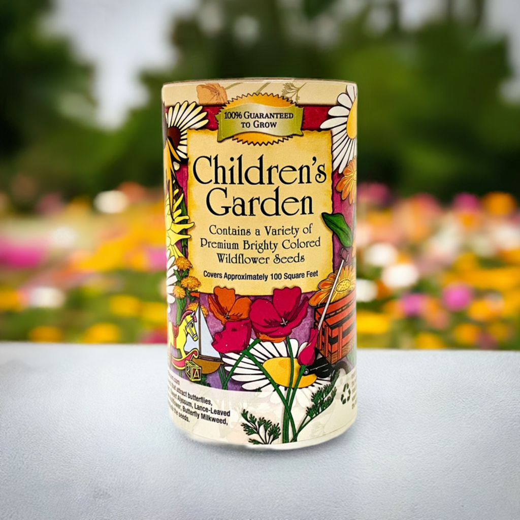 Children's Garden Shaker Can Seed Kit