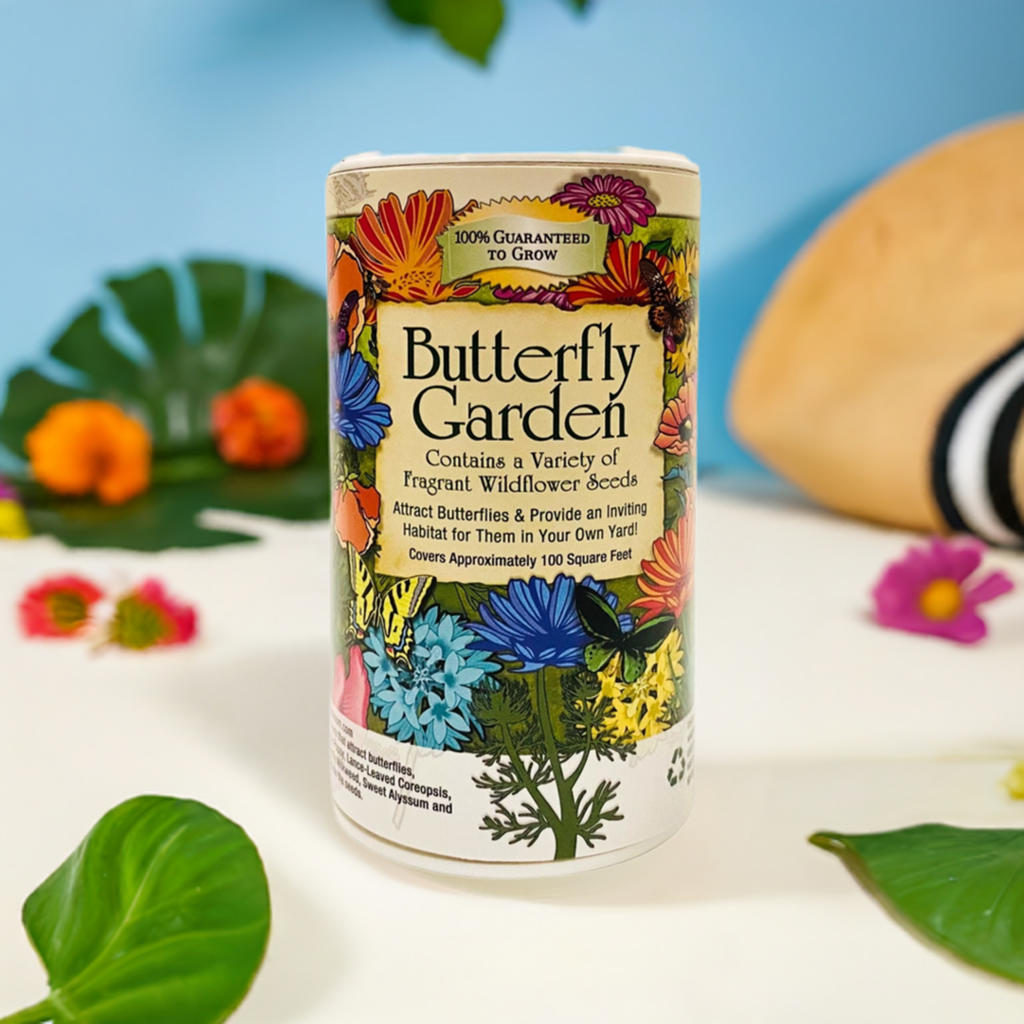 Butterfly Garden Shaker Can Seed Kit