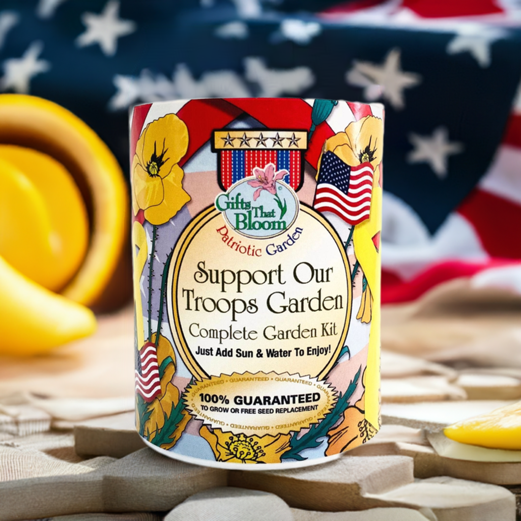 Support Our Troops Garden Grocan Seed Kit