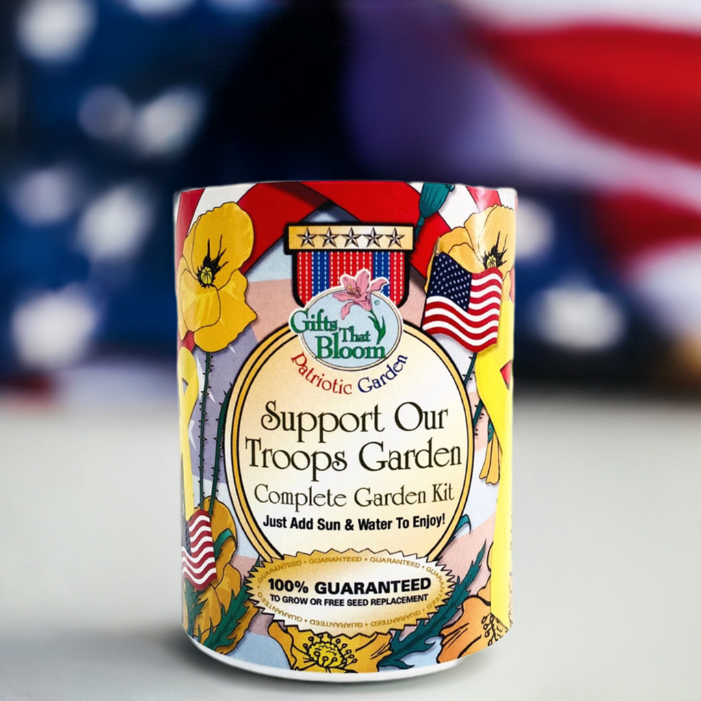 Support Our Troops Garden Grocan Seed Kit