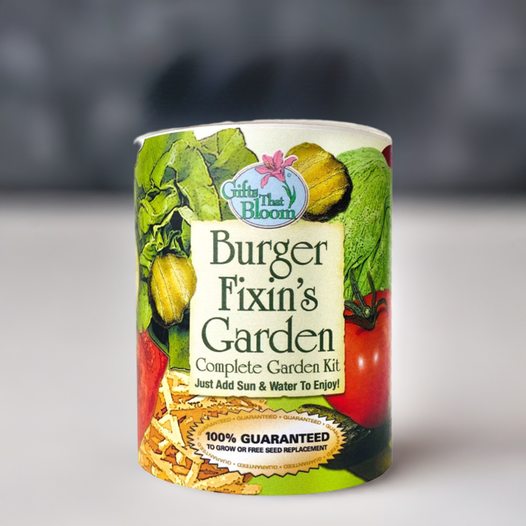 Burger Fixin's Garden Grocan Seed Kit