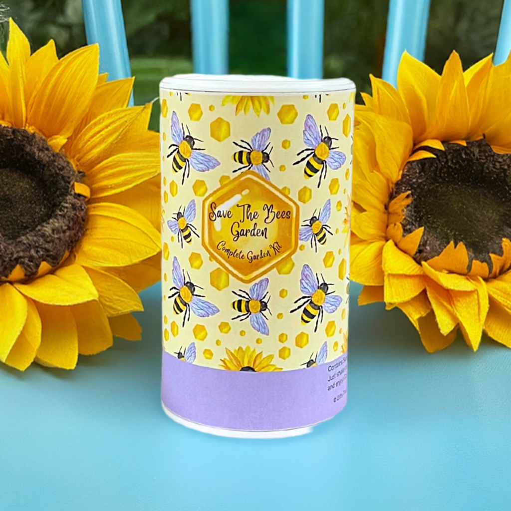 Save The Bees Garden Shaker Can