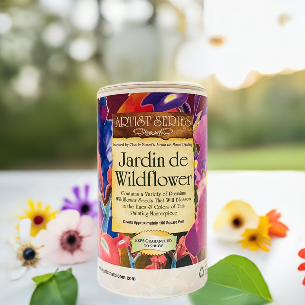 Jardin de Wildflower Garden Shaker Can Seed Kits