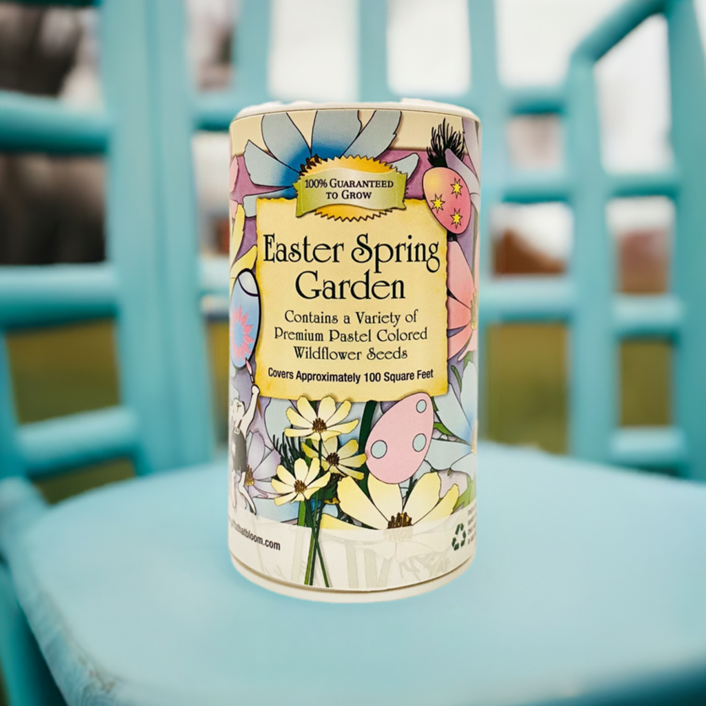 Easter Spring Garden Shaker Can