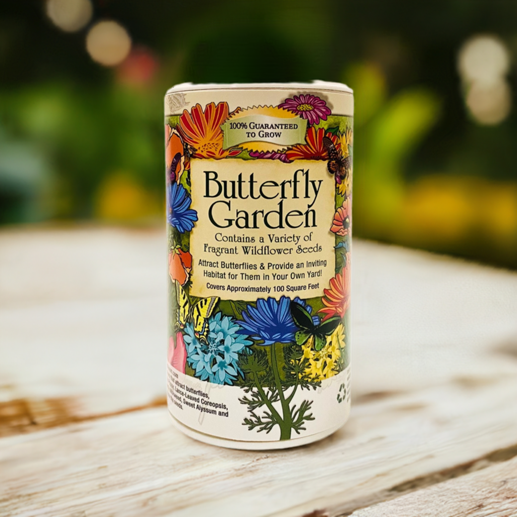 Butterfly Garden Shaker Can Seed Kit